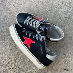 Size 38 golden goose low tops!